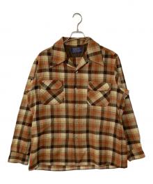 PENDLETON（ペンドルトン）の古着「70s ボードシャツ」｜ブラウン