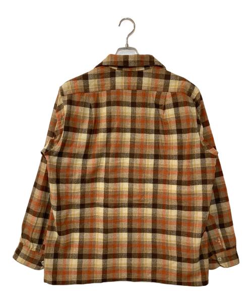 PENDLETON（ペンドルトン）PENDLETON (ペンドルトン) 70s ボードシャツ ブラウン サイズ:Lの古着・服飾アイテム