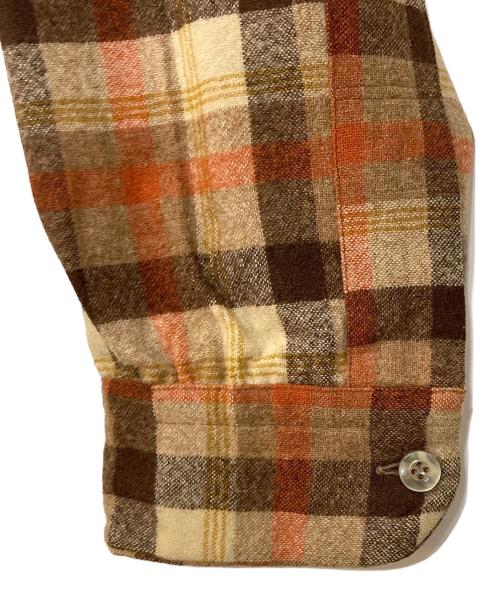 PENDLETON（ペンドルトン）PENDLETON (ペンドルトン) 70s ボードシャツ ブラウン サイズ:Lの古着・服飾アイテム