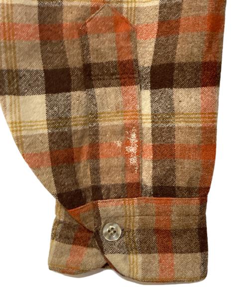 PENDLETON（ペンドルトン）PENDLETON (ペンドルトン) 70s ボードシャツ ブラウン サイズ:Lの古着・服飾アイテム