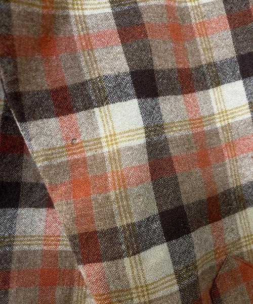 PENDLETON（ペンドルトン）PENDLETON (ペンドルトン) 70s ボードシャツ ブラウン サイズ:Lの古着・服飾アイテム