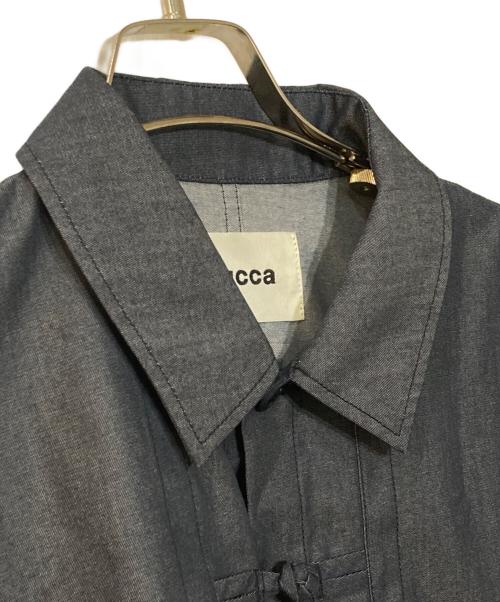 ZUCCA（ズッカ）ZUCCA (ズッカ) シャツジャケット グレー サイズ:Mの古着・服飾アイテム