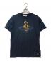 Vivienne Westwood（ヴィヴィアンウエストウッド）の古着「オーブプリントTee」｜ブラック