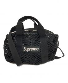 SUPREME（シュプリーム）の古着「MESH MINI DUFFLE BAG ボストンバッグ」｜ブラック