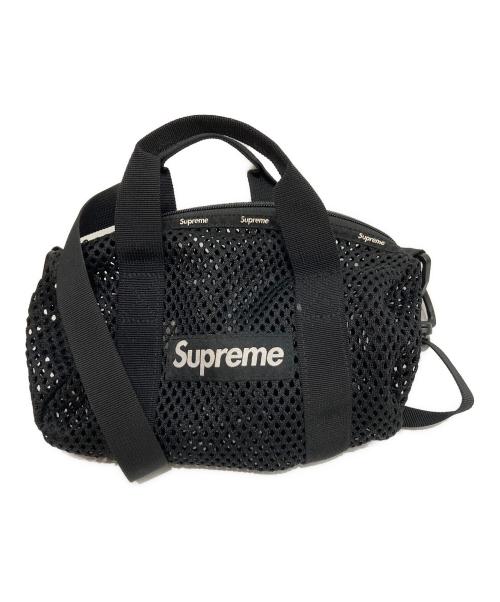 SUPREME（シュプリーム）Supreme (シュプリーム) MESH MINI DUFFLE BAG ボストンバッグ ブラックの古着・服飾アイテム