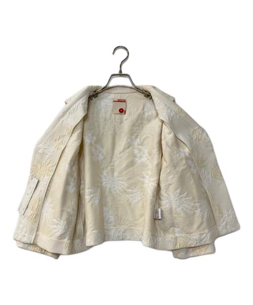 BACCA（バッカ）BACCA (バッカ) マトラッセ セーラーカラージャケット ホワイト サイズ:36 未使用品の古着・服飾アイテム