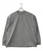 DAIWA PIER39ダイワ ピア39）の古着「TECH DRAWSTRING TEE L/S」｜グレー