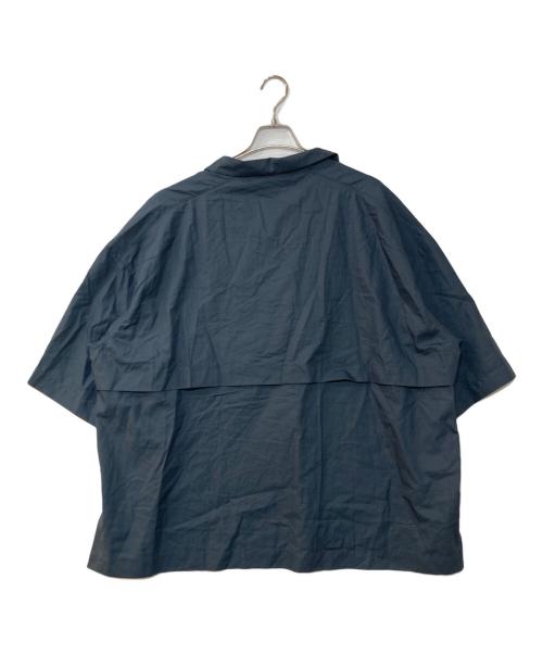 Graphpaper（グラフペーパー）Graphpaper (グラフペーパー) NORMAL EXPERT (ノーマルエキスパート) OVERSIZED 65 SHIRT ブルーグレー サイズ:XXLの古着・服飾アイテム
