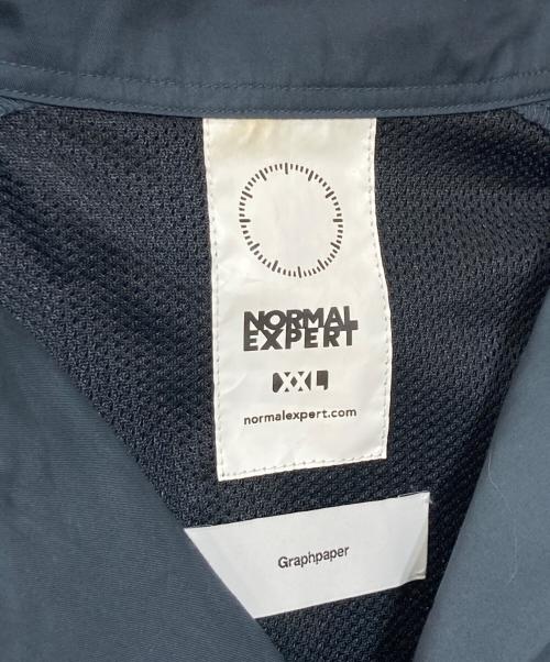 Graphpaper（グラフペーパー）Graphpaper (グラフペーパー) NORMAL EXPERT (ノーマルエキスパート) OVERSIZED 65 SHIRT ブルーグレー サイズ:XXLの古着・服飾アイテム