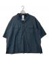 Graphpaper（グラフペーパー）の古着「OVERSIZED 65 SHIRT」｜ブルーグレー