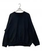 MARKAWAREマーカウェア）の古着「HUGE SWEAT ORGANIC COTTON HEAVY FLEECE」｜ブラック