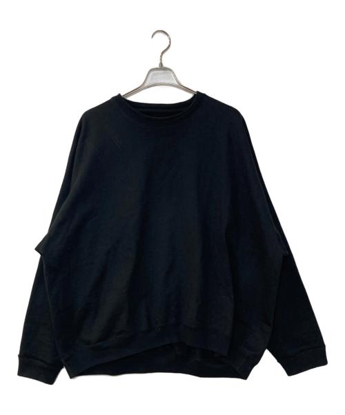 MARKAWARE（マーカウェア）MARKAWARE (マーカウェア) HUGE SWEAT ORGANIC COTTON HEAVY FLEECE ブラック サイズ:2の古着・服飾アイテム