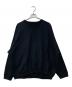 MARKAWARE（マーカウェア）の古着「HUGE SWEAT ORGANIC COTTON HEAVY FLEECE」｜ブラック