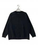 teatoraテアトラ）の古着「CARTRIDGE SWEATER」｜ブラック