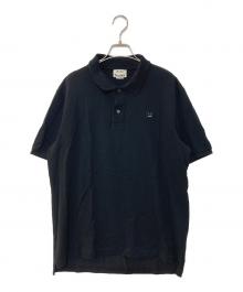 Acne studios（アクネ ストゥディオズ）の古着「KOLBY ポロシャツ」｜ブラック