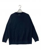teatoraテアトラ）の古着「CARTRIDGE SWEATER」｜ネイビー