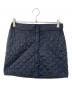 MONCLER（モンクレール）の古着「Kids Logo-Patch Quilted Miniskirt ロゴパッチ キルティング ミニスカート」｜ネイビー