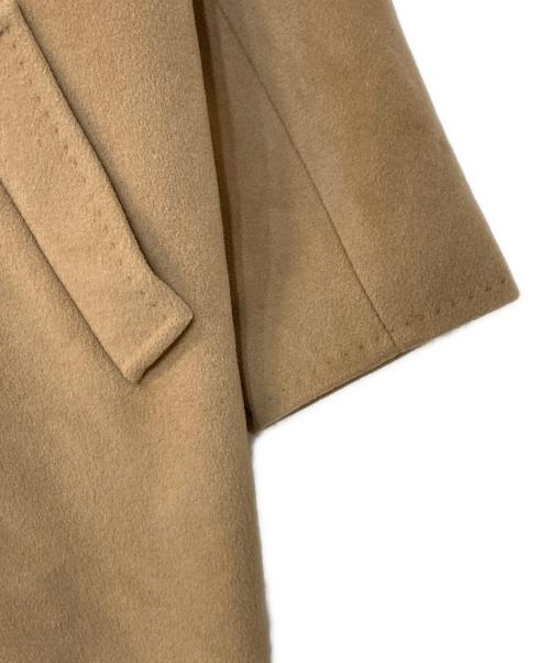 MaxMara（マックスマーラ）MaxMara (マックスマーラ) GUINEA カシミヤ混ウール ショートコート ブラウン サイズ:42の古着・服飾アイテム