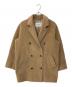 MaxMara（マックスマーラ）の古着「GUINEA カシミヤ混ウール ショートコート」｜ブラウン