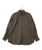 DAIWA PIER39ダイワ ピア39）の古着「TECH FLANNEL WORKER'S SHIRTS」｜ブラウン