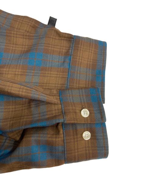 DAIWA PIER39（ダイワ ピア39）DAIWA PIER39 (ダイワ ピア39) TECH FLANNEL WORKER'S SHIRTS ブラウン サイズ:Lの古着・服飾アイテム