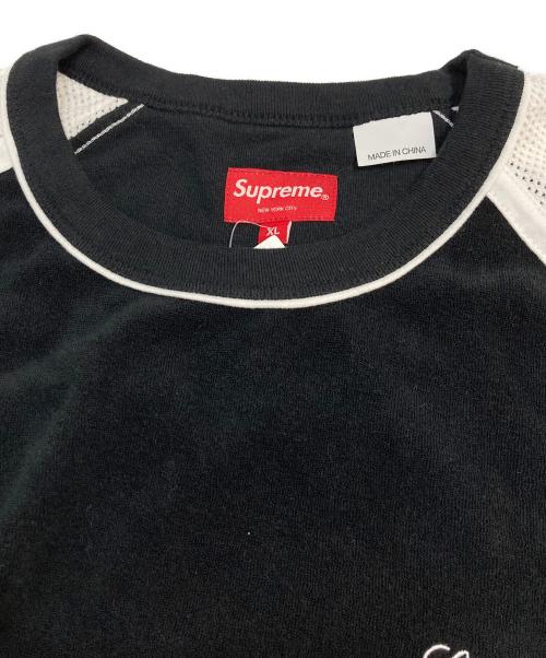 SUPREME（シュプリーム）SUPREME (シュプリーム) Raglan Tee ラグランT ブラック サイズ:XLの古着・服飾アイテム