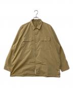 SSZ×AHエスエスズィー×アキオハセガワ）の古着「WORK SHIRT ワークシャツ」｜ベージュ
