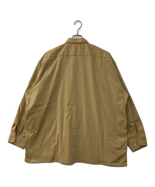 SSZ（エスエスズィー）SSZ (エスエスズィー) AH (アキオハセガワ) WORK SHIRT ワークシャツ ベージュ サイズ:Fの古着・服飾アイテム