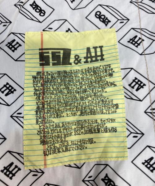 SSZ（エスエスズィー）SSZ (エスエスズィー) AH (アキオハセガワ) WORK SHIRT ワークシャツ ベージュ サイズ:Fの古着・服飾アイテム