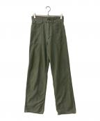 Levi's SILVER TABリーバイス シルバータブ）の古着「90`Sシンチバックベイカーパンツ」｜オリーブ