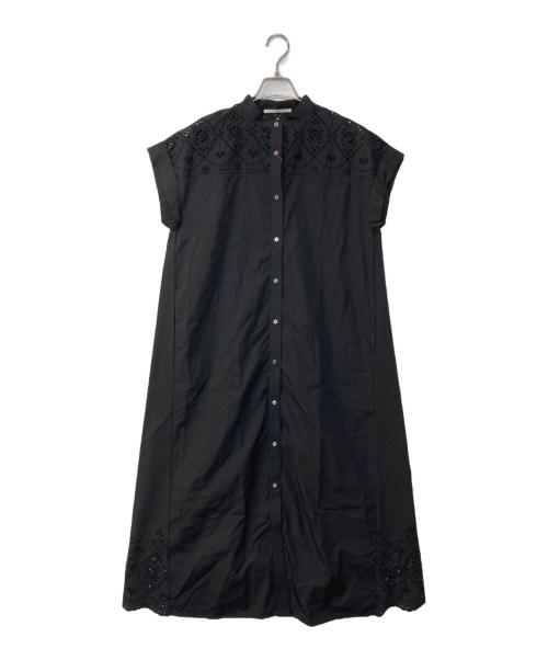 ticca（ティッカ）ticca (ティッカ) レースフレンチワンピース ブラック サイズ:Fの古着・服飾アイテム