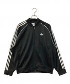 adidasアディダス）の古着「アディカラー クラシック ルーズ トラックトップ」｜ブラック