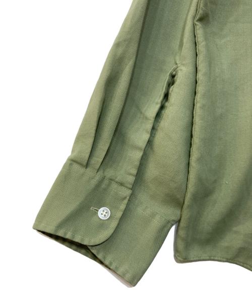 TOWN CRAFT（タウンクラフト）TOWN CRAFT (タウンクラフト) 60-70S BDカラーシャツ グリーン サイズ:XLの古着・服飾アイテム