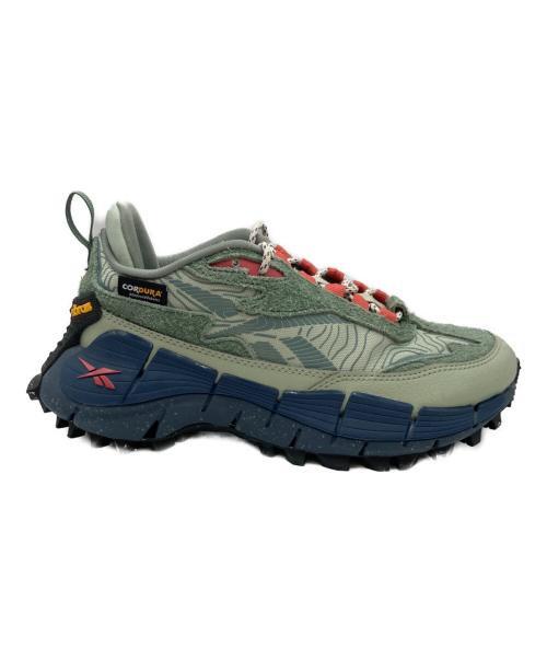 REEBOK（リーボック）REEBOK (リーボック) ZIG KINETICA 2.5 EDGE ジグ キネティカ 2.5 エッジ グリーン サイズ:23の古着・服飾アイテム
