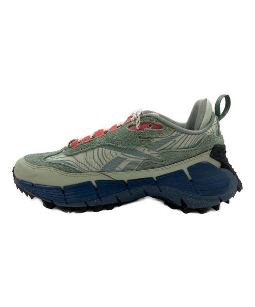REEBOK（リーボック）REEBOK (リーボック) ZIG KINETICA 2.5 EDGE ジグ キネティカ 2.5 エッジ グリーン サイズ:23の古着・服飾アイテム