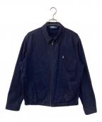 POLO RALPH LAURENポロ・ラルフローレン）の古着「90‘sスイングトップ」｜ネイビー