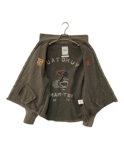 BOWWOW（バウワウ）BOWWOW (バウワウ) VIETNAM JACKET AGED グレー サイズ:Lの古着・服飾アイテム