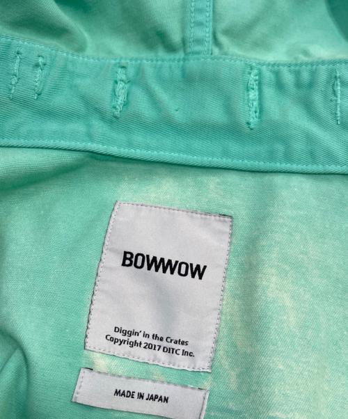 BOWWOW（バウワウ）BOWWOW (バウワウ) SKETCH DEVIL SALVAGE PARKA AGED グリーン サイズ:XLの古着・服飾アイテム