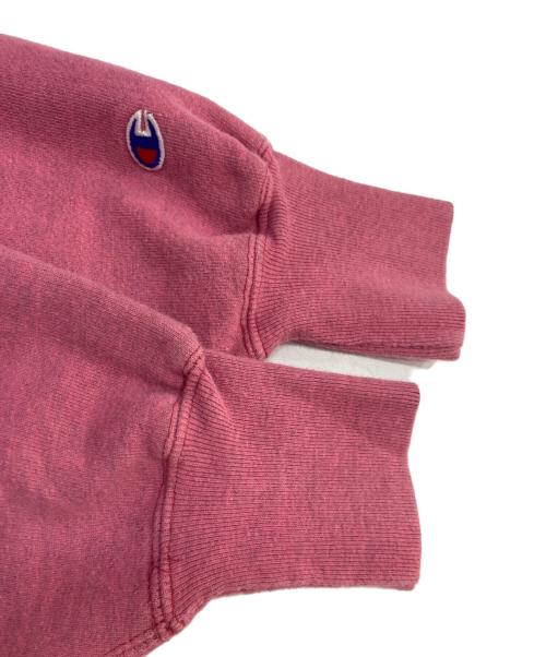 Champion REVERSE WEAVE（チャンピオン リバース ウィーブ）Champion REVERSE WEAVE (チャンピオン リバース ウィーブ) 90S CCSU プリントスウェット ピンク サイズ:XLの古着・服飾アイテム