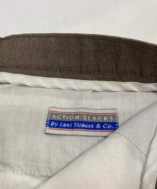 LEVI'S（リーバイス）LEVI'S (リーバイス) 90S アクションスラックス ブラウン サイズ:W36の古着・服飾アイテム