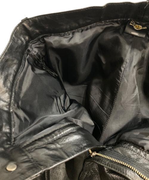 Dr.Martens（ドクターマーチン）Dr.Martens (ドクターマーチン) レザーパンツ ブラック サイズ:M ウエスト76の古着・服飾アイテム