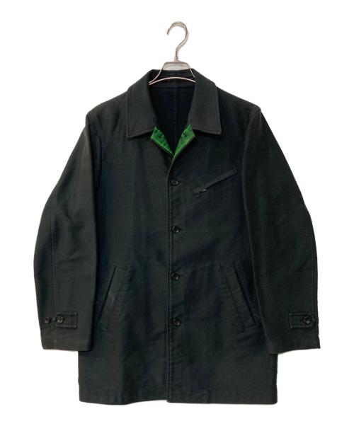 COMME des GARCONS HOMME（コムデギャルソン オム）COMME des GARCONS HOMME (コムデギャルソン オム) ステンカラーコート ブラック サイズ:Mの古着・服飾アイテム