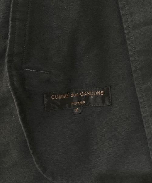 COMME des GARCONS HOMME（コムデギャルソン オム）COMME des GARCONS HOMME (コムデギャルソン オム) ステンカラーコート ブラック サイズ:Mの古着・服飾アイテム
