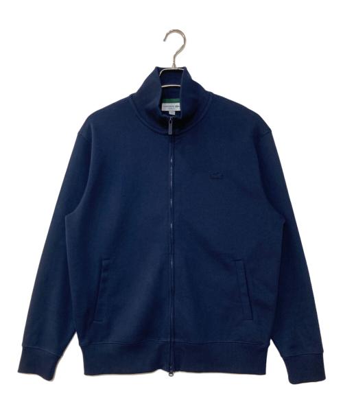 LACOSTE（ラコステ）LACOSTE (ラコステ) 鹿の子ジップスウェット ネイビー サイズ:Sの古着・服飾アイテム