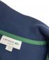 中古・古着 LACOSTE (ラコステ) 鹿の子ジップスウェット ネイビー サイズ:S：7000円