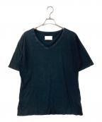 Maison Margielaメゾンマルジェラ）の古着「VネックTシャツ」｜ネイビー