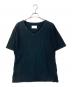Maison Margiela（メゾンマルジェラ）の古着「VネックTシャツ」｜ネイビー