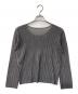 PLEATS PLEASE (プリーツプリーズ) RIB PLEATS BASICS グレー サイズ:記載なし：18000円