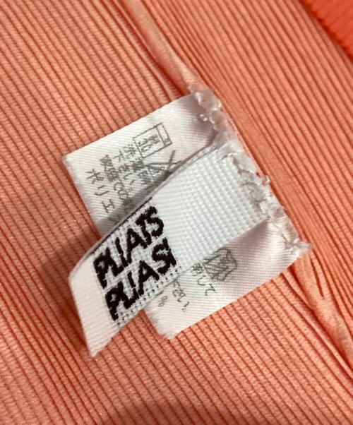 PLEATS PLEASE（プリーツプリーズ）PLEATS PLEASE (プリーツプリーズ) プリーツカットソー オレンジ サイズ:3の古着・服飾アイテム