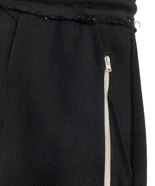 Maison Margiela（メゾンマルジェラ）Maison Margiela (メゾンマルジェラ) WOOL DRAWSTRING TROUSERS ウールドローストリング パンツ ブラック サイズ:46の古着・服飾アイテム